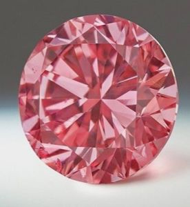 Elegant Round Fancy Pink Lab Grown Diamond