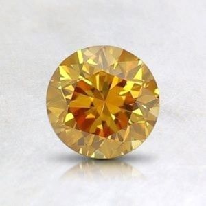 Stunning Round Fancy Blue Lab Grown Diamond