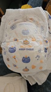 Printed Non Woven Baby Diaper, Color : White