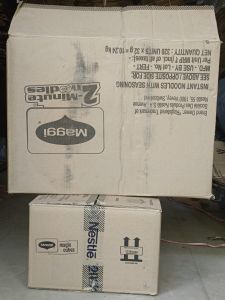 Printed Corrugated Packaging Box, Color : Brown