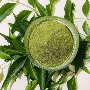 Blended Green Neem Powder, Purity : 99.99% for Skincare, Haircare