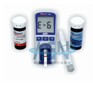 Plastic Portable Hemoglobin Meter, Brand Name : AGN-113P