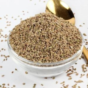 Grey Dried Whole Carom Seeds, Packaging Size : 25Kg