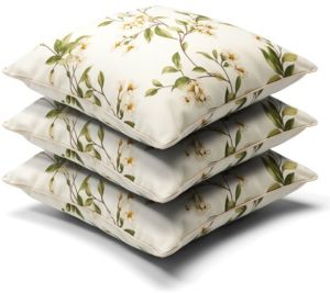 Cotton Printed Cushion Cover for Car, Living Room, Bedroom, Etc.