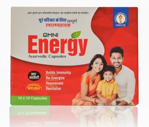 Omni Energy Capsule, Medicine Type : Ayurvedic