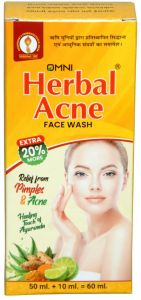 Omni Herbal Acne Face Wash, Gender : Female, Packaging Size : 60ml