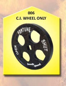 006 CI Wheel, Color : Black for Heavy Duty Work