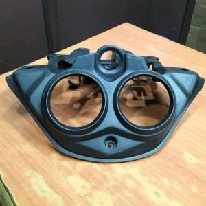 Plastic/PVC Cb Shine Motorcycle Speedometer Cover, Color : Black