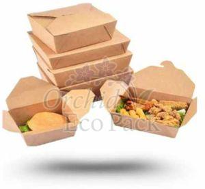 2100ml Kraft Paper Ipl Lunch Box