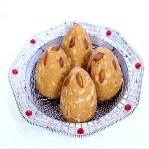 Sugar Panjeeri Laddu, Shape : Round