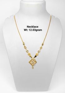 22KT New Design Gold Necklace, Brand Name : Sunbera