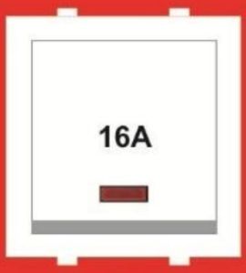 F3 16 AMP. 2 M One Way Switch With Indicator