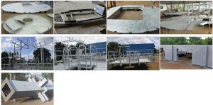 Module Mounting Structures for Solar Power Plants