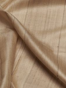 Pure Handloom Ghicha Tussar Silk Dyeable Fabric