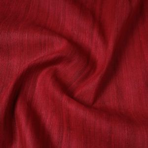 Plain Pure Silk Tussar Ghicha Fabric, Color : Maroon for Garments