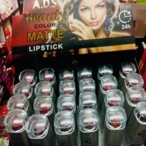 Mix Ads Matte Lipstick, Color : Multicolor, Packaging Type : Box