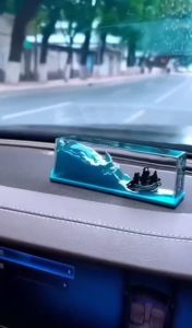 Glass Sea Ship Car Dashboard Decorative