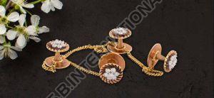 Diamond Gold Earring, Packaging Type : Box