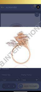 Women Gold Diamond Rings