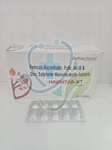 Haemtab XT Ferrous Ascorbate Folic Acid Tablet