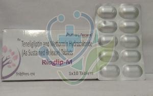 Rioglip M Teneligliptin Metformin Hydrochloride Tablet