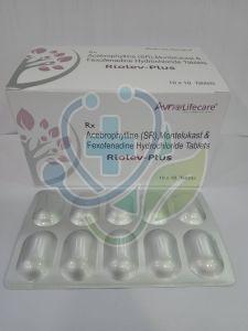 Riolev Plus Acebrophylline Montelukast Fexofenadine HCL Tablet