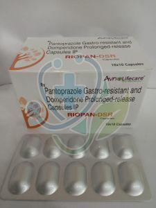 Riopan DSR Pantoprazole Domperidone Capsule, Packaging Type : Box