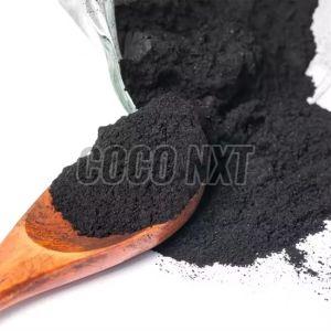 Coconut Shell Charcoal Powder, Color : Black