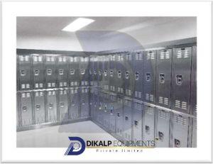 Polished Stainless Steel 304 Locker, Color : Silver