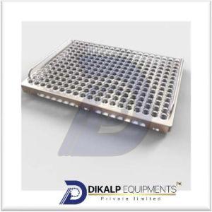 Stainless Steel Single Line Vial Drying Tray