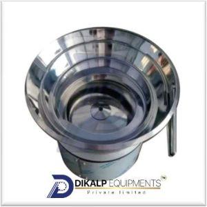 Stainless Steel Vibratory Bowl Feeder, Color : Silver