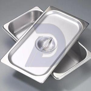 Stainless Steel Surgical Instrument Tray with Cover Lid