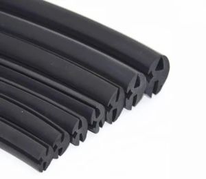 Extruded Rubber Profiles, Color : Black