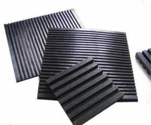 Rubber Track Pad, Color : Black