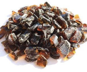 3mm to 7mm Amber Glass Cullets