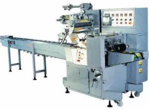 Electric Manual Stainless Steel Flow Pack Machine