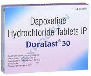 Duralast 30mg Dapoxetine Tablet