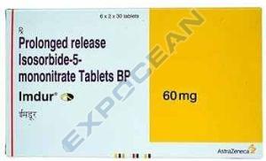 Imdur 60mg Isosorbide Mononitrate Prolonged Release Tablet