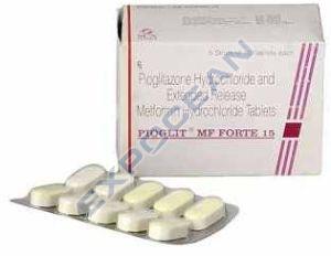 Pioglit MF Forte Pioglitazone Metformin Tablet