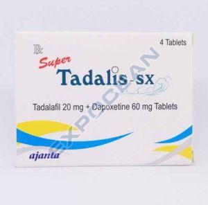 Super Tadalis Sx Tadalafil Dapoxetine Tablet