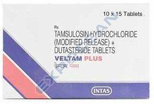 Veltam Plus Tamsulosin Hydrochloride Dutasteride Tablet