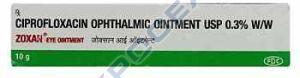 Zoxan Ciprofloxacin Oinment
