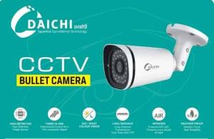 Daichi Solar CCTV Camera, Shape : Bullet & Dome
