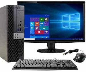 Dell Desktop Computer, Screen Size : 14 Inches for Business Use