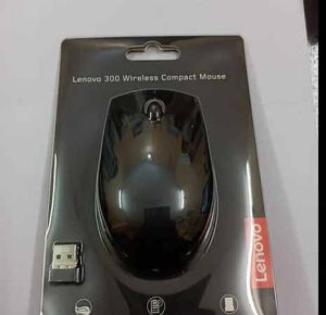 Lenovo Wireless Mouse, Color : Black