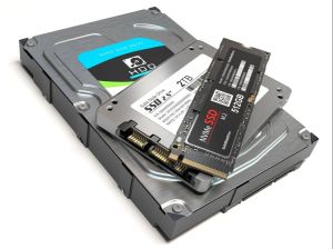 Flash Memory Solid State Drive for Data Storage Computers