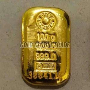 99.9% Gold Bullion Bar, Shape : Rectangular for Investment Purpose