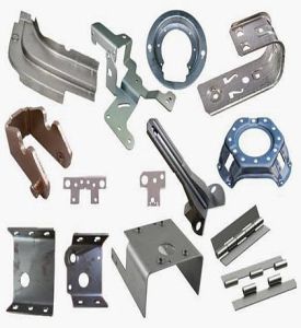 Polished Sheet Metal Components, Color : Metallic