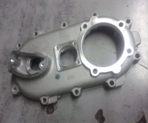 Aluminum Side Gearbox Cover, Color : Silver