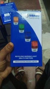 Polished Glass Revolving Light, Brand Name : Sibass